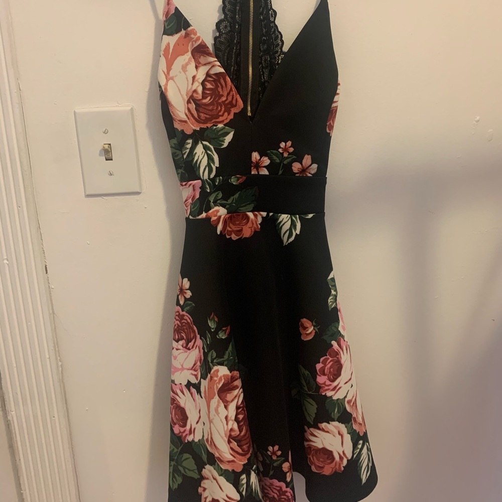 GBG razor back mini dress